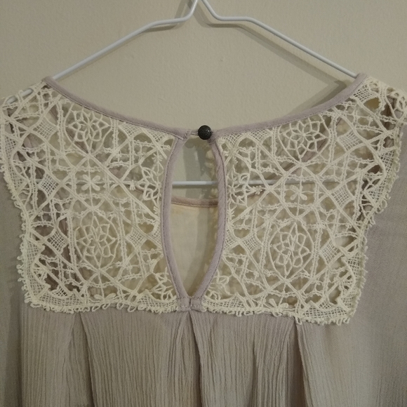 Free People Boho Coastal Cowgirl Tunic Top Blouse Shirt - Picture 6 of 8